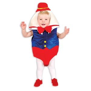 Humpty Dumpty Egg Infant Costume size 12-18 months